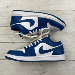Jordan 1 Low Women’s Size 8.5 ‘Marina Blue’ Shoes [DC0774-114]